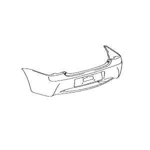 Toyota Etios Rear Bumper